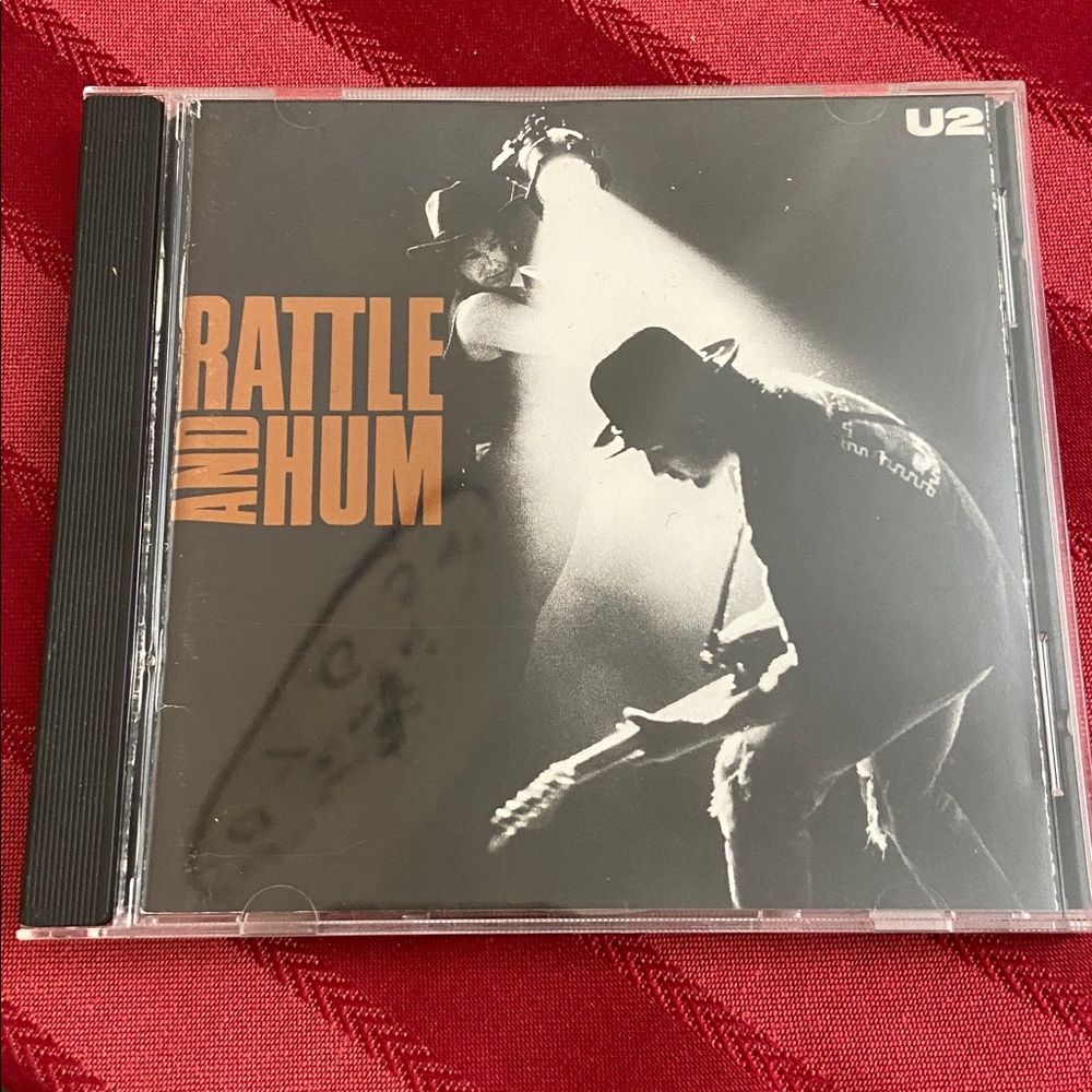 5/$10❤️❤️❤️Vintage 80s U2 RATTLE AND HUM CD